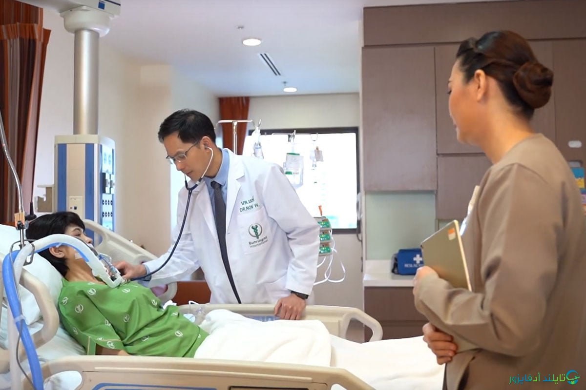 وحدة العناية المركزة (ICU) مستشفى بمرونجراد الدولي بانكوك