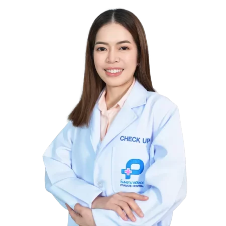 الدكتورة شوارات براسان أخصائية الطب المهني والفحص الصحي في تايلاند